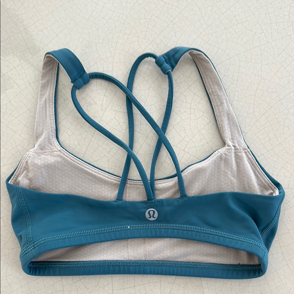 lululemon athletica Blue Sports Bra